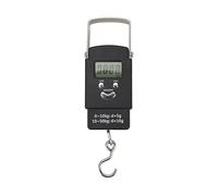 Small Hook Scale, Hanging Scale, Load Capacity up to 50 kg/110 lb, Portable Digital Scale, Display/Tare/Data Hold Function, 4 Units (kg/lb/oz/jin), Suitcase Scale, HDWR wagPRO-H50C