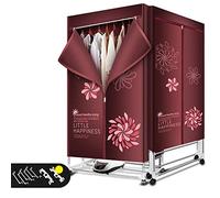 Small Household Clothes Dryer, Multi-layer Large Capacity, Stainless Steel Foldable Bracket