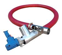 Small Household Grain Suction Machine - Efficient Screw Conveyor for Granules, Powder, Cement & Sand - Ideal for Farm and Home Particle Transport