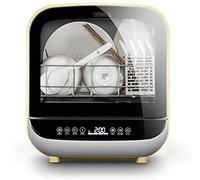 Small Household Mini Automatic Desktop Free Installation Dishwasher, 3D Whale Spray Shower Technology, 360 Degree Powerful Cleaning practical