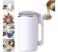 Small Household Ultrafine Grinding Equipment,Household Small Ultra-Fine Grinders, High-Efficiency Multifunctional Pulverizer,Grain Coffee Grinder,Compact Design for Home (White)
