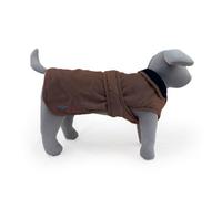 (Small) HugglePets Arctic Armour Dog Coat - Chocolate