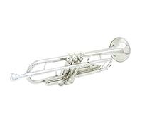 small,HUIOP Trumpet Bb B Flat Brass Exquisite with Mouthpiece Gloves,Concert Trumpet,small