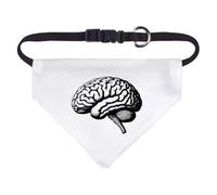 Small 'Human Brain Side View' Dog/Cat/Pet Bandana (PD00060447)