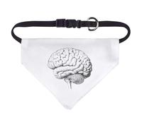 Small 'Human Brain Side View' Dog/Cat/Pet Bandana (PD00062703)