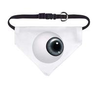 Small 'Human Eyeball' Dog/Cat/Pet Bandana (PD00059517)