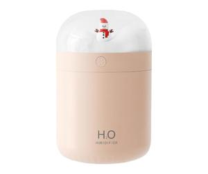 Small Humidifier Christmas Snowman Misting Machine | Small Holiday Humidifier for Party Gathering Home Bedroom Living Room Apartment Dormitory Centerpiece Bookshelf
