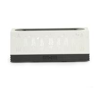 Small Humidifier for Bedroom, 60ml Cute Butterfly Design Aroma Diffuser with 7 LED Colour Light, Quiet Essential Oil Diffuser Night Light for Desk(White)