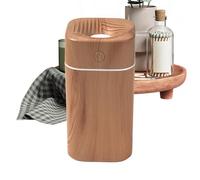 Small Humidifier,Portable 300ml Container Silent With Lighting,Aromatherapy Diffuser And Bedside Humidifier - For Bedside Office Travel Car Desk Sleep Work Meditation