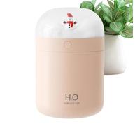 Small Humidifier Snowman Christmas Tabletop Air Misting | Tabletop Festival Humidifier for Home Office Bedroom Living Room Apartment Dormitory Centerpiece Bookshelf Party Gathering