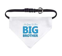 Small 'Im Going To Be A BIG BROTHER' Dog/Cat/Pet Bandana (PD00059789)
