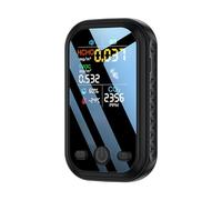 Small Indoor Air Qualities Tester with LCD Display for CO2 Temperature & Humidity Precisions CO2 Monitorings Device ABS Air Pollution Assessment Tool