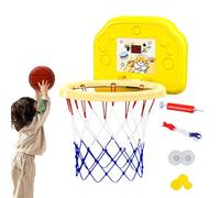Small Indoor Basketball Hoop, Basketball Hoop for Toddler - Space Saving Basketball Net,Creative Sports Toy Equipped with Speakers, Provides Accla Sound Effects