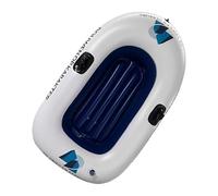 Small Inflatable Boat - Compact Lightweight Raft | Burrove Inflatable Durable The ship made and offer a comfortable outdoor recreation on rivers of lakes or calm coastal waters