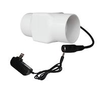 Small Inline Fan 2 Inch Duct Fan Inline Extractor Fan 6W 12V Air Circulation Diffuser Exhaust Blower Ventilation Cooling Vent Fans For Grow Tent Ceiling Basement ( Color : Normal power , Size : 12V/6W