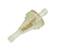 Small Inline Fuel Filter Made Of Robust Abs Plastic For 3mm Lines Fits Motorcycles For Atv Scooters Fitment White Color Core