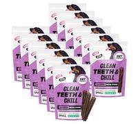 Small Insect Protein Calming Dental Stick - Grain Free, Hypoallergenic and Planet Friendly - 12 Pack of 7 Small Sticks (84 g) - GRUB CLUB