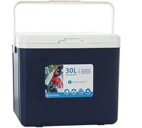 Small Insulated Cooler Box,With Handle Cold Portable Ice Bucket,Compact Car Cooler Camping Picnic Refrigerator Chest Box for Outdoor Food Preservation,Insulated Food Container Camping,Travel(Blue,30L)