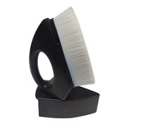 Small iron foundation make-up brush Portable makeup brush with cover Triangle ten thousand hair brush Nail powder brush Car cleaning brush