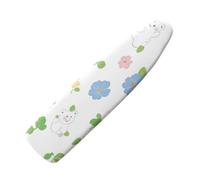 Small Ironing Board Cover Blue Pink Flower White Bear Elasticated Ironing Board Covers Edge Thick Padded Heat Resistant Polyester Fiber For Home Laundry