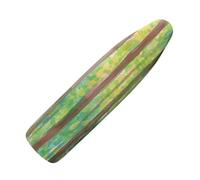 Small Ironing Board Cover Green Brown Lines Elasticated Ironing Board Covers Edge Thick Padded Heat Resistant Polyester Fiber For Home Laundry