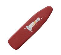 Small Ironing Board Cover Red White Snowman Thick cotton pad | Elasticated Ironing Board Covers Edge Thick Padded Heat Resistant Polyester Fiber For Home Laundry