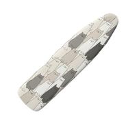 Small Ironing Board Covers 90 x 30 Animal Black White Bungee Elasticated with Padding, Resists Scorching and Easy Fit Mini & Portable Ironing Boards Cover