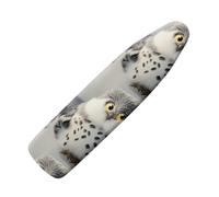 Small Ironing Board Covers 90 x 30 Black White Bird Bungee Elasticated with Padding, Resists Scorching and Easy Fit Mini & Portable Ironing Boards Cover