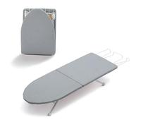 Small Ironing Board Tabletop with Iron Rest, Foldable Mini Iron Board with Cotton Cover, RAINHOL Folding Portable Travel Ironing Table for Spacing Saving 32"x12"