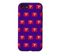 Small Isle of Man Flag 3 Legs Proud Manx Pride Tynwald Day Case for iPhone SE (2020) / 7/8