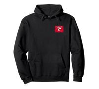 Small Isle of Man Flag 3 Legs Proud Manx Pride Tynwald Day Pullover Hoodie