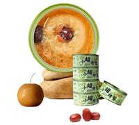 Small Jar Roasted Pear, Slowly Stewed with Tremella and Red Dates, A Ready-to-Eat Delicacy for Nourishing and Moisturizing in Autumn and Winter, Enjoy the Traditional Roasted Pear Flavor Anytime