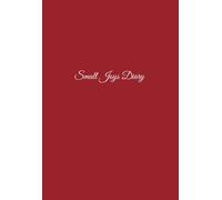 Small Joys Diary: 〜日々の小さな喜びを見つけるノート(赤）〜 (小さな幸せを書き留める手帳)