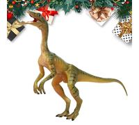 Small Jurassic Figure - 6.69 Inch Statue, Ancient Creature, Wildlife Zoo Action | Christmas Stocking Stuffer Easter Basket Filler Boy Girl Room Shelf Display Museum Souvenir Gift
