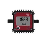 Small K24 turbine flowmeter diesel methanol coal oil water electronic digital display liquid gear meter easy to install(12mm 0.2-10LPM)