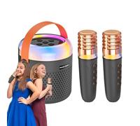 Small Karaoke Machine, Karaoke Machine, Small Wireless Speaker - Microphone Toy, Wireless Music Player for Home, Travel, Family Reunions