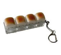 Small Keyboard Keychain Funny Fidget Toy Sensory Toy for Office School Home Adults Kids to Relief Stress Pass the Time