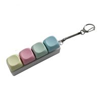Small Keyboard Keychain Funny Fidget Toy Sensory Toy for Office School Home Adults Kids to Relief Stress Pass the Time
