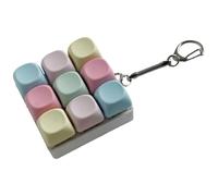 Small Keyboard Keychain Funny Fidget Toy Sensory Toy for Office School Home Adults Kids to Relief Stress Pass the Time