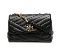 Small Kira Chevron Shoulder Bag - female - Tory Burch - Shoulder Bags - Black - ONE SIZE - Bags ONE SIZE