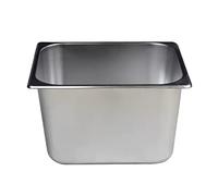 Small Kitchen Sink Bin Stainless Steel 304 Rectangular Design with Flip Lid 9L (15L) Capacity Ideal for Countertop Restaurant Bar Workstation Use.