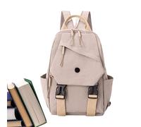 Small Ladies Backpack Stylish Casual Backpack - Lightweight For University Compact Study, High-Performance, And Work, Waterproof | Multipurpose Outdoor Indoor Utility Premium, kahki, se