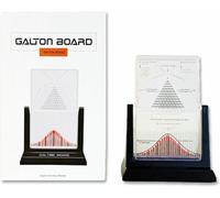 Small/Large Galton Board for The Desk, Probability Demonstration Model with Bell Curve, Effective Experimental Tool, Science Desktop Ornaments, for Statistical Laws
