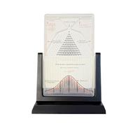 Small/Large Galton Board for The Desk, Probability Demonstration Model with Bell Curve, Effective Experimental Tool, Science Desktop Ornaments, for Statistical Laws