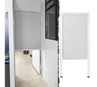 Small Large Opening Space Accordion Doors No Drilling, Pull Down Room Divider/Honeycomb Foldable Door, Interior Sliding Privacy Gate for Kitchen Closet(W100xH115cm/39.4x45.3")