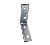 Small/Large Steel Right Angle Bracket 25/30/40/50/60/80 L Corner Repair Brace (10, 60 x 60 x 20mm)