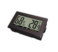 Small LCD Thermograph | LCD Temperature Monitor Humidity Monitor | Instant Read Mini Measurement Equipment for Indoor Outdoor Refrigerator Musical Instrument Room