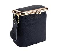 Small Leather Jewelry Box Vintage Coin Purse with Secure Closure Earring Necklace Organizers Suitable for Fashion Women