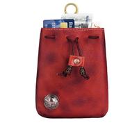 Small Leather Jewelry Pouch | Leather Makeup Bag | Jewelry Pouches | Small Leather Pouch is a Versatile and Elegant Accessory Designed for The Modern Traveler and Jewelry Enthusiast