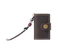 Small Leather Notebook 2.4" x 1.57" Pocket Journal Notepad Refillable Notebook 64 Pages Not Lined To Write Sketches